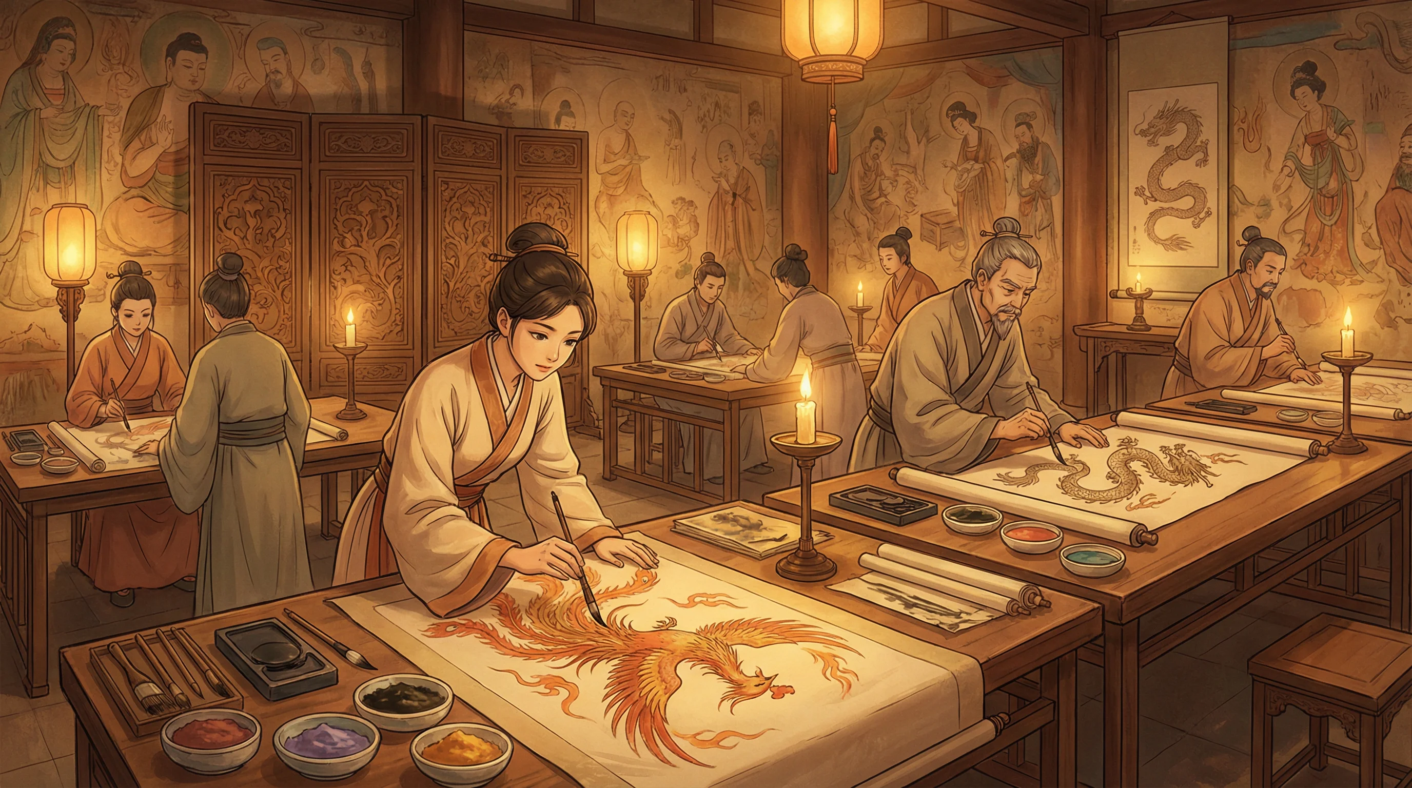 画师入驻 - 财阀之名韩剧 国风动漫画师